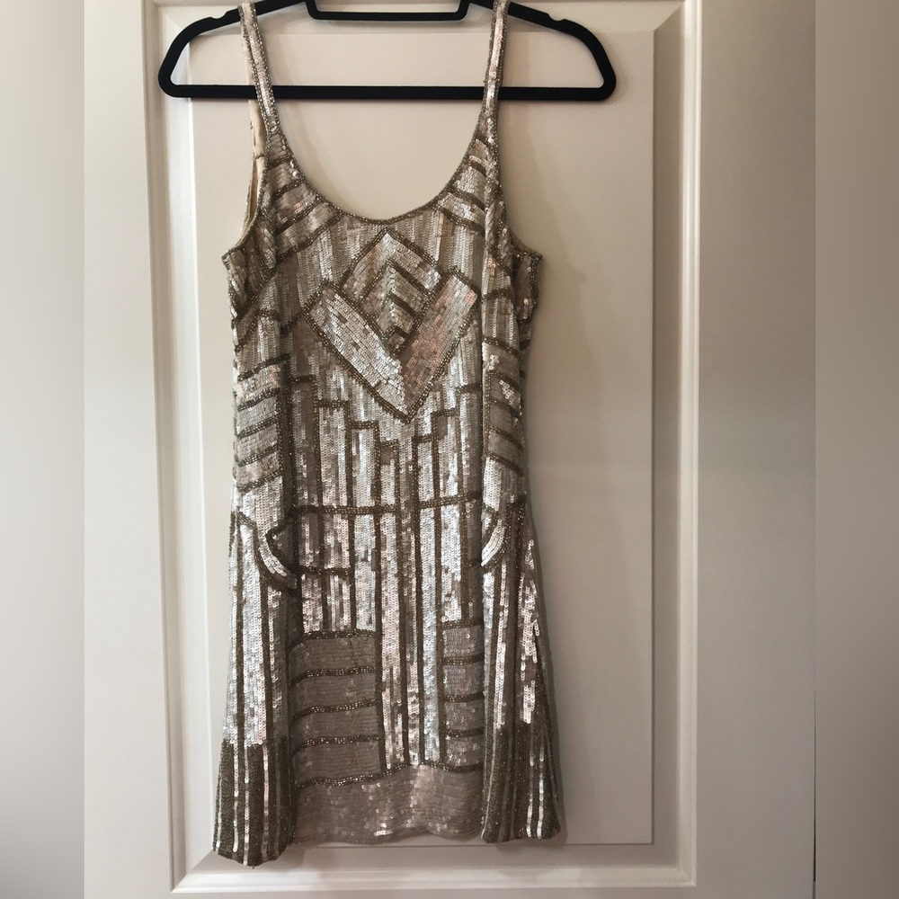 Parker, xs, holiday dress, Sequin, Great Gatsby, black tie, revolve, nye, dress